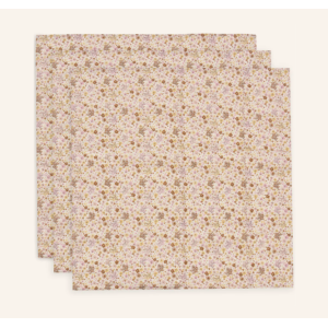 Langes en gaze de coton x3 - Flower Fairies 70x70 cm - Jollein