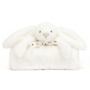 Couverture avec doudou Bashful Luxe Bunny Blankie Luna - Jellycat