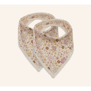 Bavoirs bandanas x 2 - Flower Fairies - Jollein