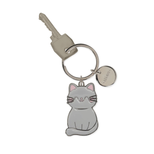 Porte-clés en métal émaillé "Kitty" - Legami