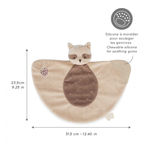 Doudou de dentition Raton laveur - Kaloo