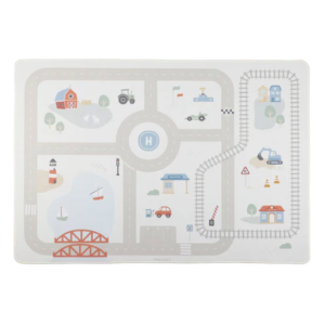 Tapis de jeu Voitures - Beige - Little Dutch