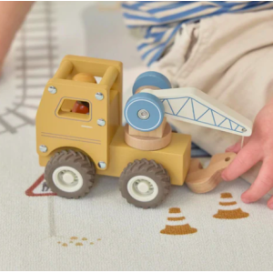 Tapis de jeu Voitures - Beige - Little Dutch