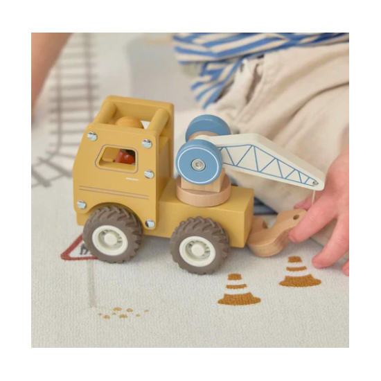 Tapis de jeu Voitures - Beige - Little Dutch