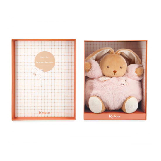 Peluche lapin Patapouf Rose - Kaloo