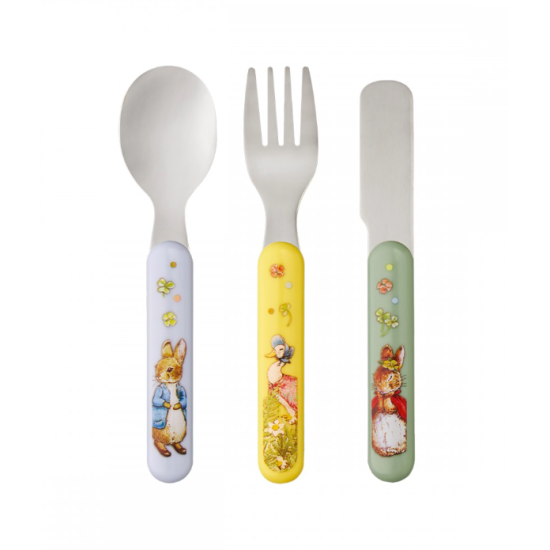 Set de 3 couverts Pierre Lapin - Petit Jour Paris