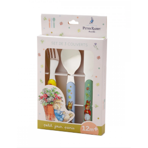 Set de 3 couverts Pierre Lapin - Petit Jour Paris