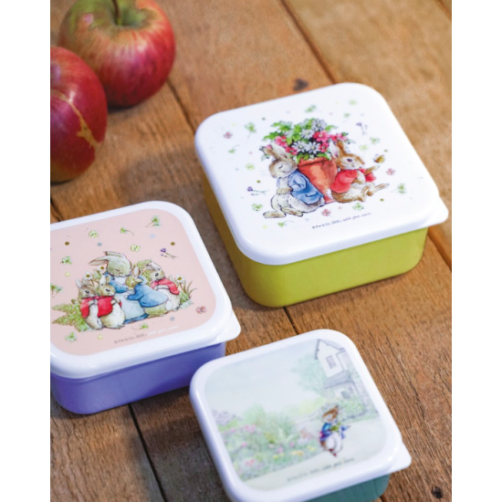 Set de 3 Lunchbox - Pierre Lapin - Petit Jour Paris