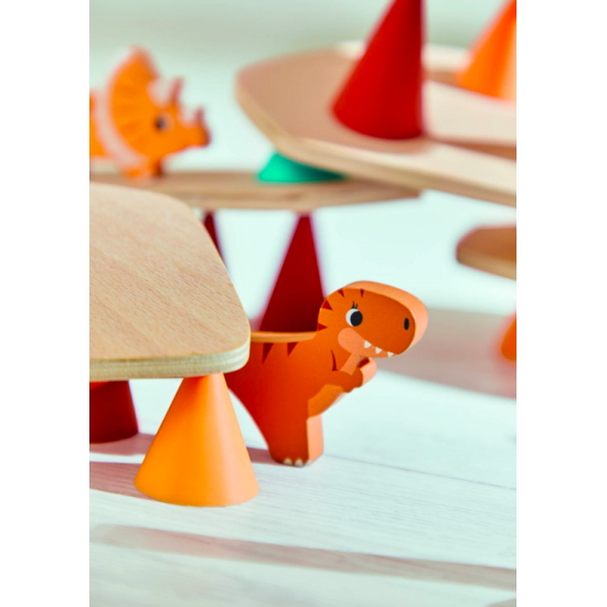 Jeu d'équilibre en bois - Piks Dino - Janod
