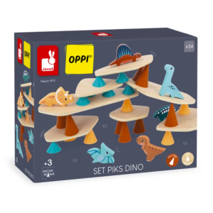 Jeu d'équilibre en bois - Piks Dino - Janod