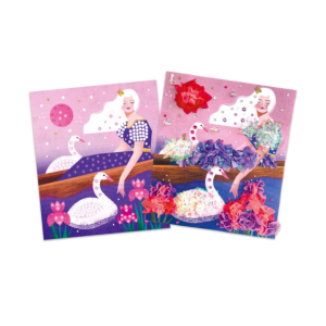 Kit créatif Froufrous à piquer et strass à coller - Princesses - Janod