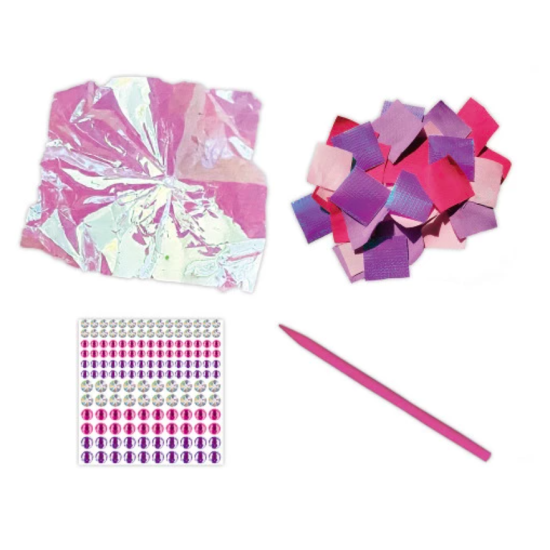 Kit créatif Froufrous à piquer et strass à coller - Princesses - Janod