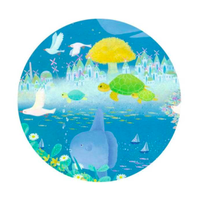 Puzzle 350 pcs Puzz'Art - Dreamy dreams - Djeco