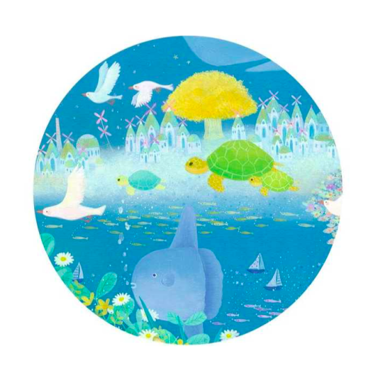 Puzzle 350 pcs Puzz'Art - Dreamy dreams - Djeco