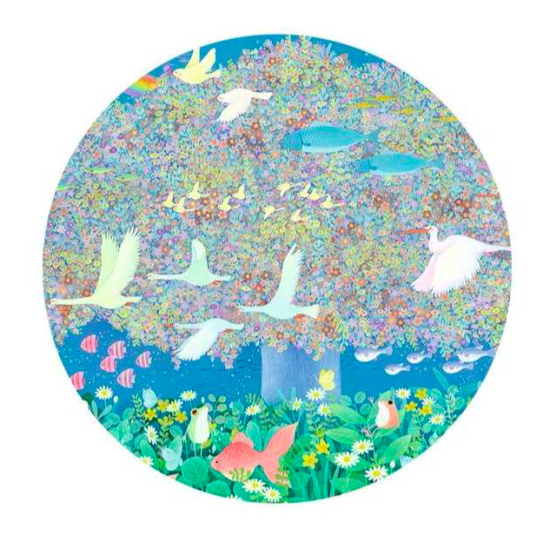 Puzzle 350 pcs Puzz'Art - Dreamy dreams - Djeco