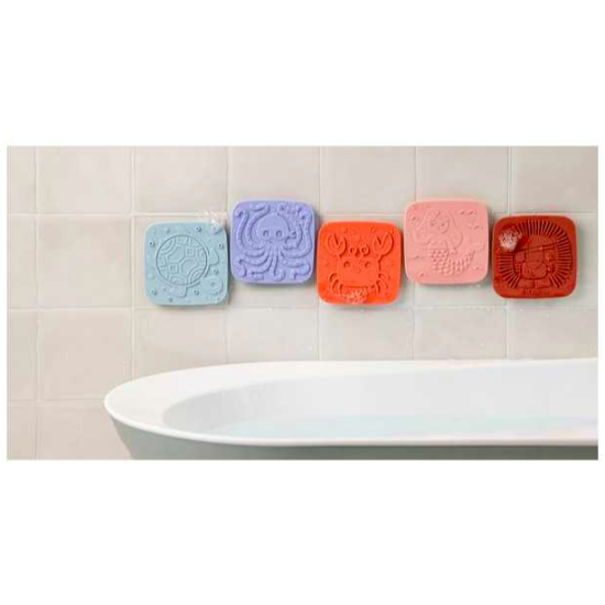 Dalles sensorielles pour le bain - Lilliputiens