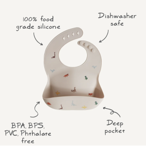 Bavoir silicone Fairy Mice - Mushie