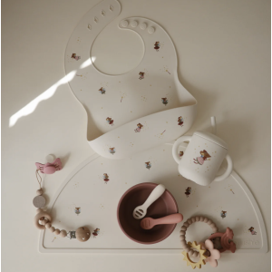 Bavoir silicone Fairy Mice - Mushie