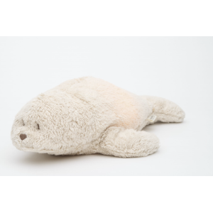 Peluche veilleuse / bruits blancs - Phoque Nature bio sable - Moonie