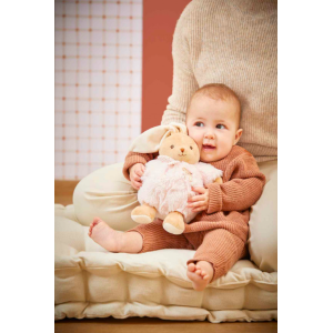 Peluche lapin Patapouf rose - 17 cm - Kaloo