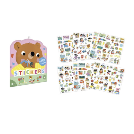 Autocollants maternelle x 200 - Janod
