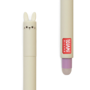Stylo à encre gel effaçable Lapin - Legami