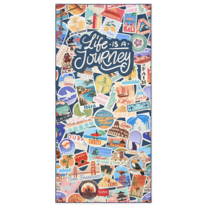 Drap de plage - Travel stickers - Legami