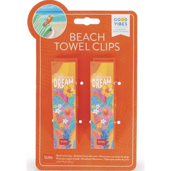 Pinces pour serviette de plage - Tropicana Dream - Legami