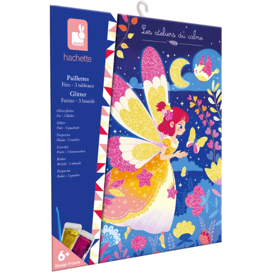 Kit créatif - Paillettes à coller Fées - Janod