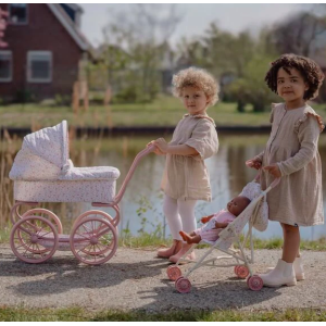 Laudau pour poupées - Fleurs douces - Little Dutch