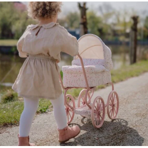 Laudau pour poupées - Fleurs douces - Little Dutch