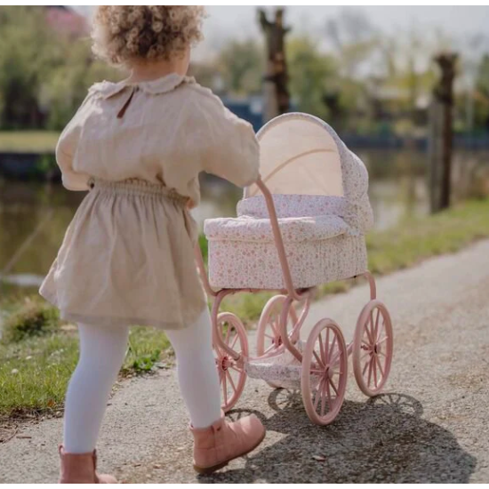 Laudau pour poupées - Fleurs douces - Little Dutch