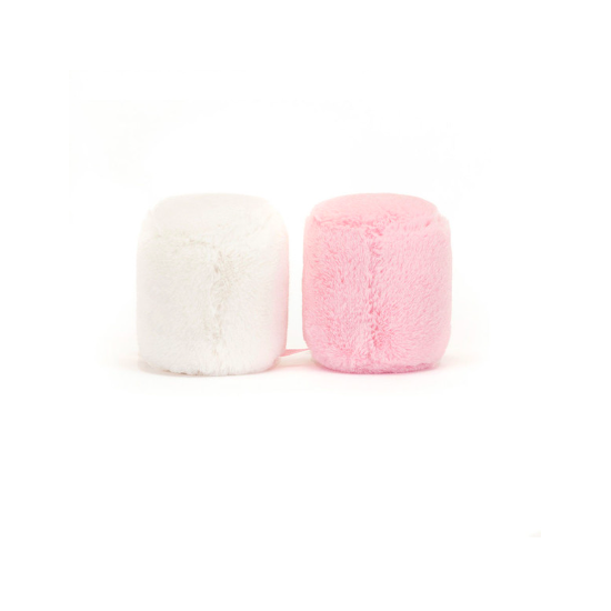 Peluche Amuseables Pink and White Marshmallows - Jellycat