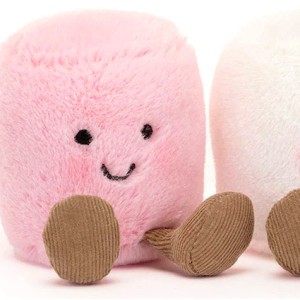Peluche Amuseables Pink and White Marshmallows - Jellycat