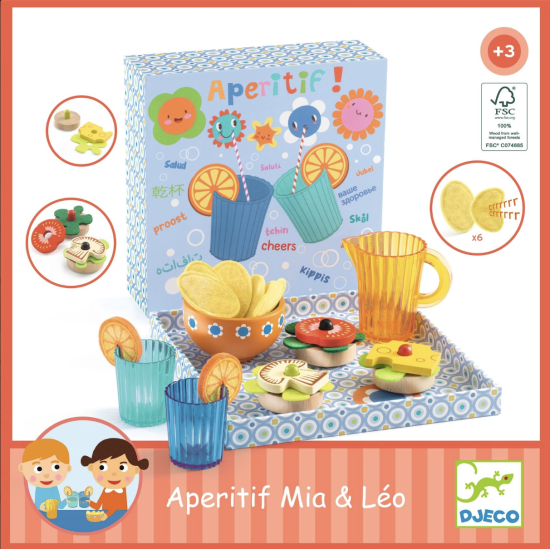 Apéritif Mia et Léo - Djeco