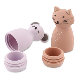 Jouets de bain aspergeurs - Mrs Cat & Mrs Mouse - Trixie