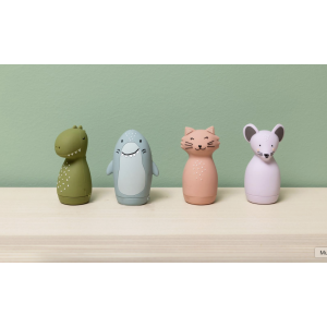 Jouets de bain aspergeurs - Mrs Cat & Mrs Mouse - Trixie
