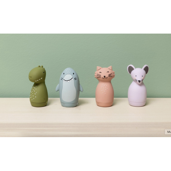 Jouets de bain aspergeurs - Mrs Cat & Mrs Mouse - Trixie