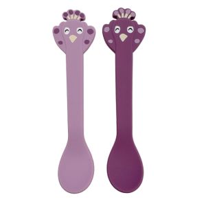 Cuillères silicone x2 - Mrs Peacock - Trixie