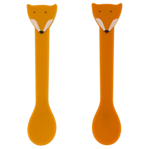 Lot de 2 cuillères en silicone - Mr Fox - Trixie