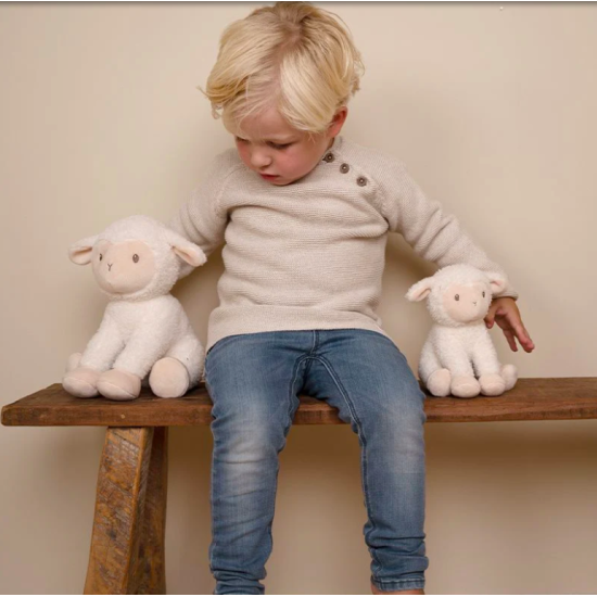 Peluche Mouton 17 cm - Little Farm - Little Dutch
