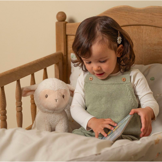 Peluche mouton 25 cm - Little Farm - Little Dutch