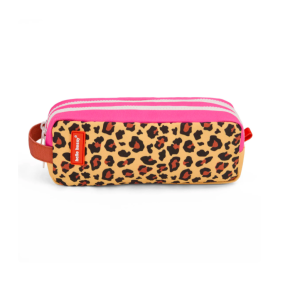 Trousse scolaire Léopard double compartiment - Hello Hossy