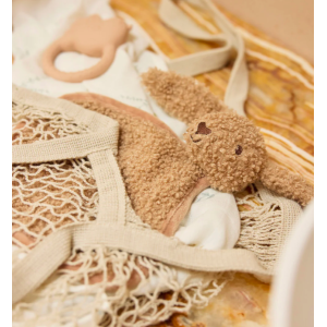 Doudou attache tétine - Bunny - Jollein