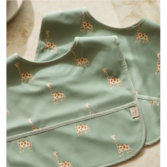 Lot de 2 bavoirs imperméables - Jungle Jambo - Jollein