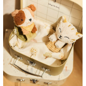 Lot de 3 langes en gaze de coton 70 x 70 - Tiny Park - Jollein