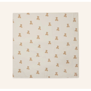 Lot de 2 maxi langes en gaze de coton 115 x 115 - Teddy Bear - Jollein