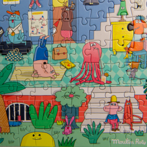 Puzzle 500 pcs - Chez les Schmouks - Moulin Roty
