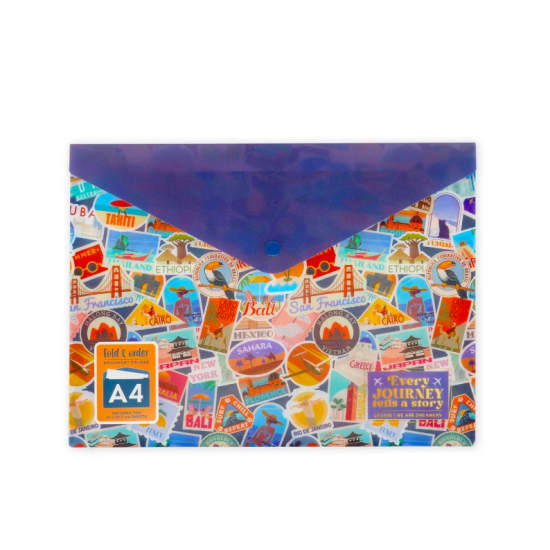 Porte-documents - Fold and Order - Travel - Legami