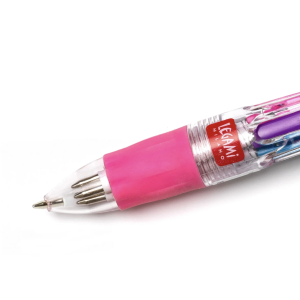 Stylo 4 couleurs Mini Rainbow - Licorne - Legami